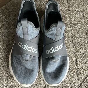 Adidas Black Slip-On Sneakers